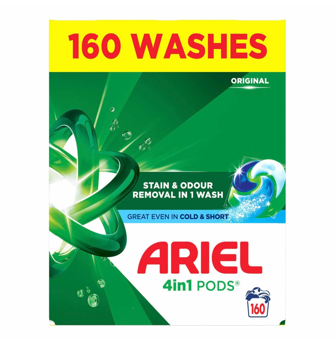 Ariel All in One Pods, 140 Wash