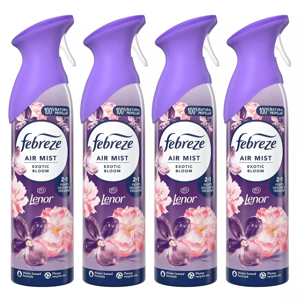 Febreze Air Mist, 4 x 185ml